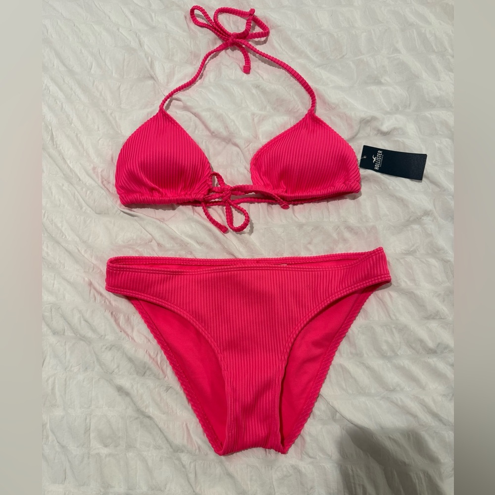 two piece bikini from Hollister both pieces, size small